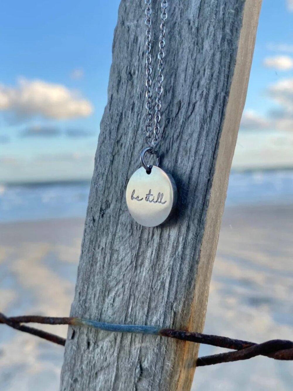 Be Still, And Know That I Am God Necklace